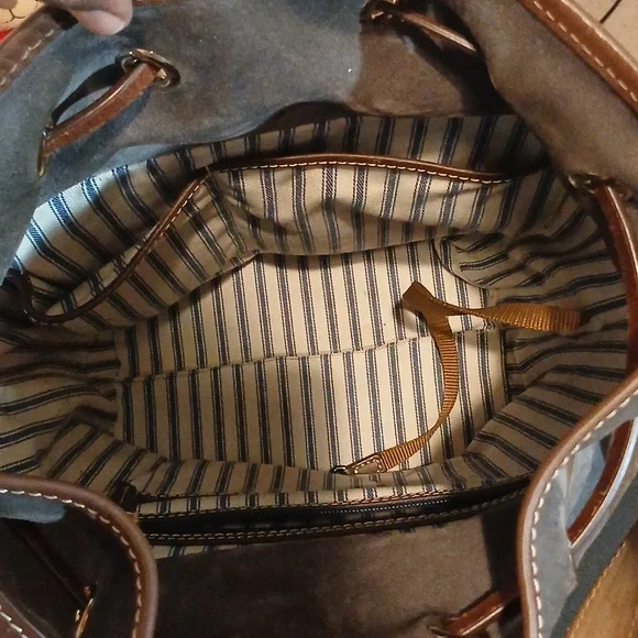 Dooney & Bourke Woven Drawstring Bag - Picture 7 of 17